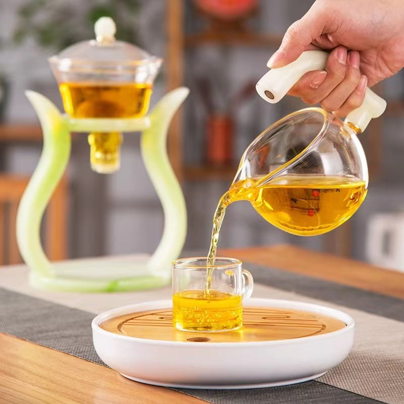 Semi-automatic tea set