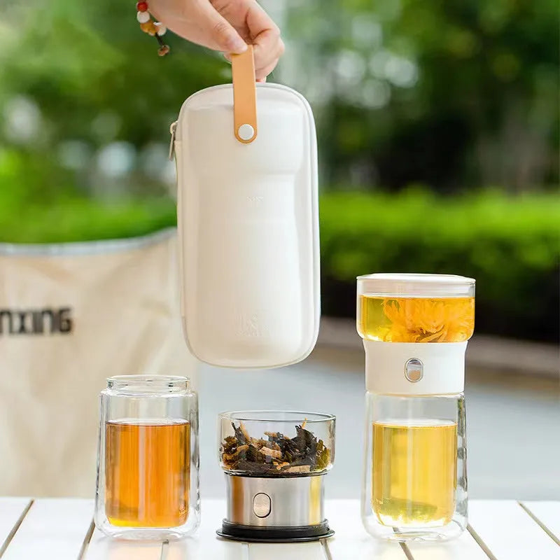 Cupvista| Semi-automatic tea set