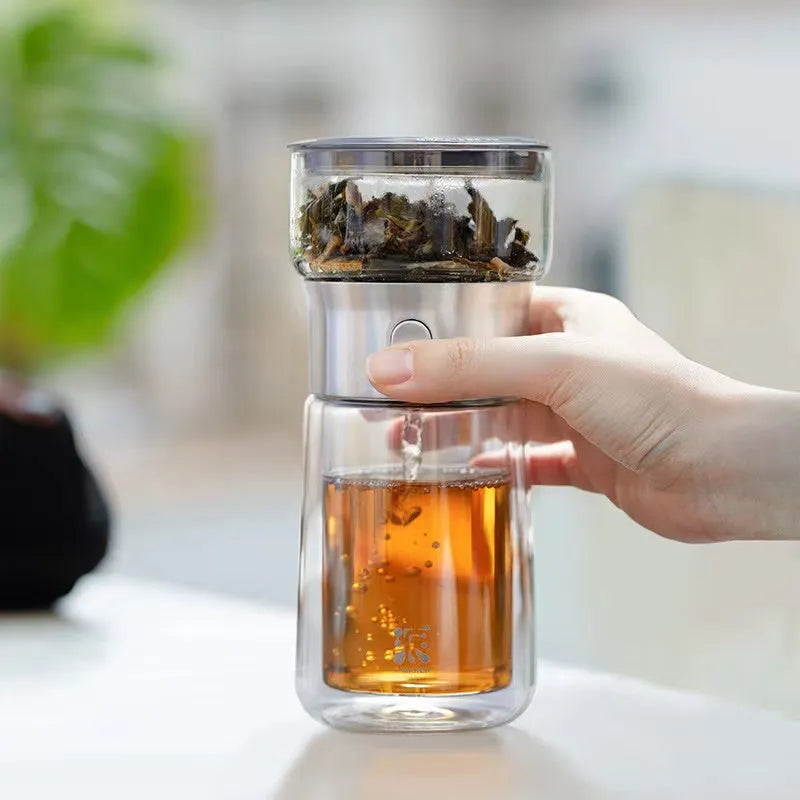 Cupvista| Semi-automatic tea set