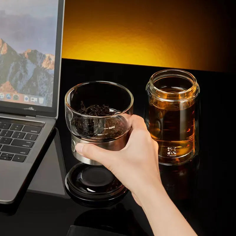 Cupvista| Semi-automatic tea set