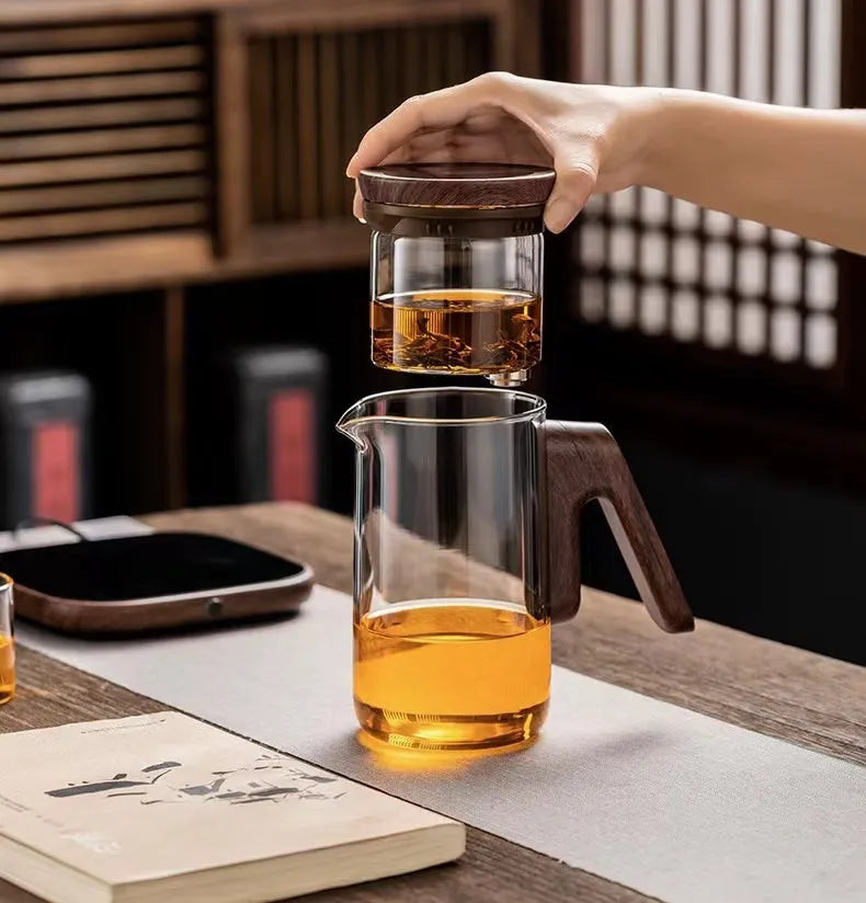 Cupvista| Semi-automatic tea set