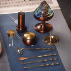 Colorful Glazed Pure Copper BoShan Incense Burner