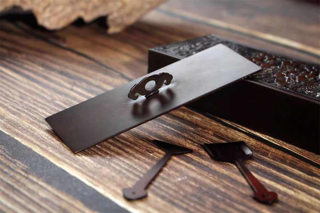 Pure copper ultra long incense burner set