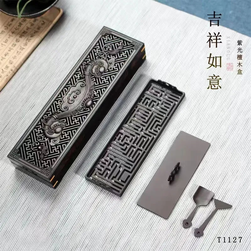 Pure copper ultra long incense burner set