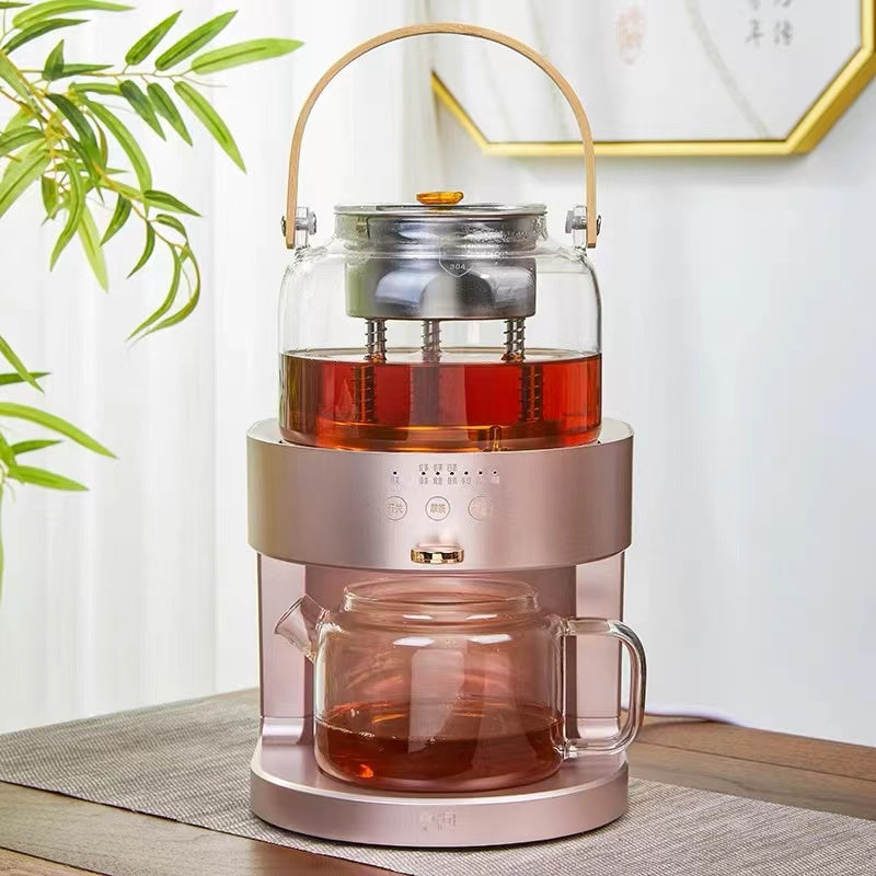 Fully automatic intelligent tea extractor, steam tea brewing machine