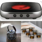 1300W electric coffee and tea countertop heating furnace