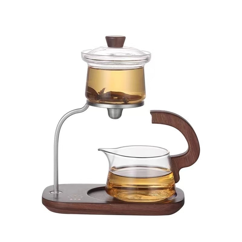 Semi automatic tea set, magnetic suction integrated tea maker