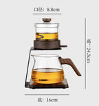 Cupvista|Magnetic one-button tea separation teapot teacup