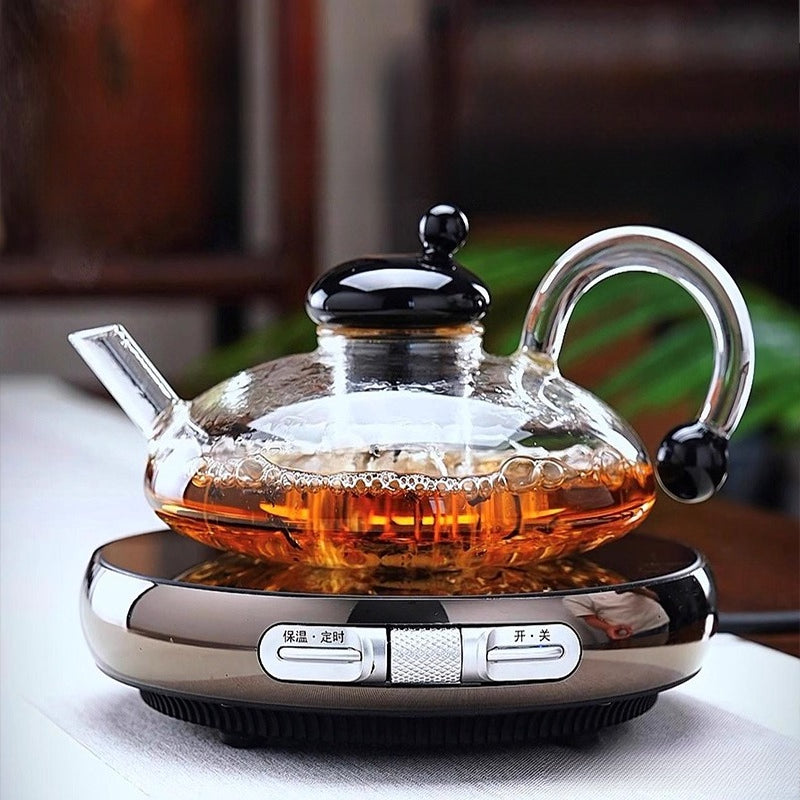 Electric household glass pot small tea stove