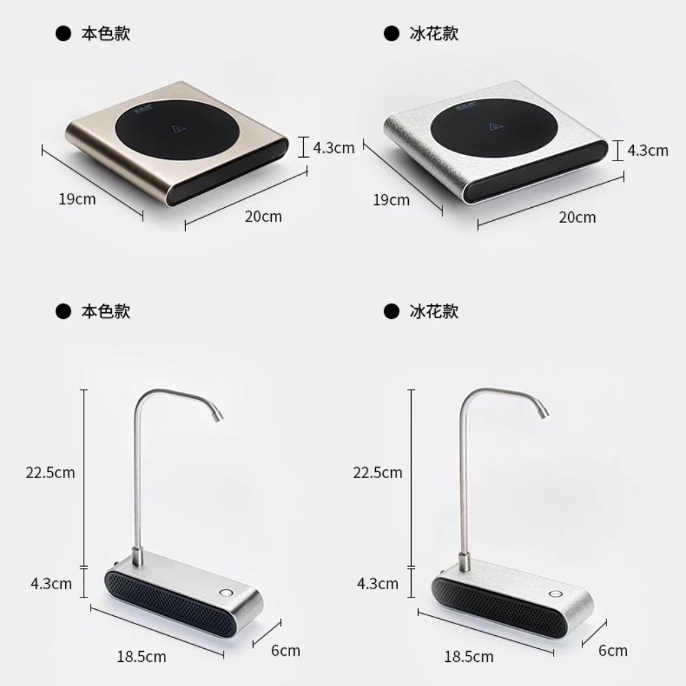 Ultra-thin automatic heat preservation and power-off tea cooking stove