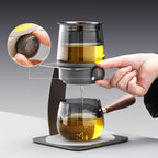 Cupvista|Glass tea water separation coffee teapot