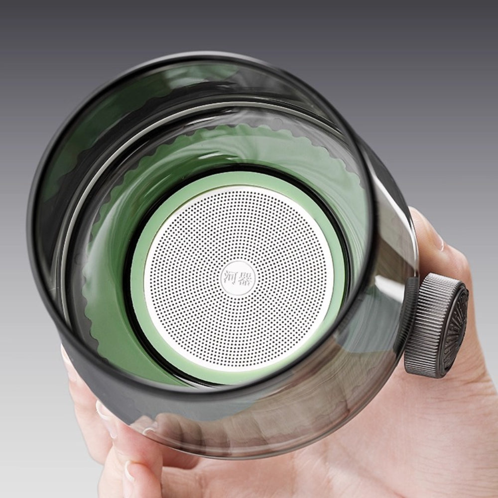 Cupvista|Glass tea water separation coffee teapot