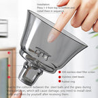 Semi-Automatic Glass Teapot Suit for Magnetic Water Flow Wooden Glass Teapot Set