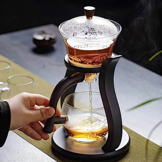 Semi-automatic tea set