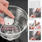 Semi-automatic glass magnetic water flow wooden heat-resistant drip teapot