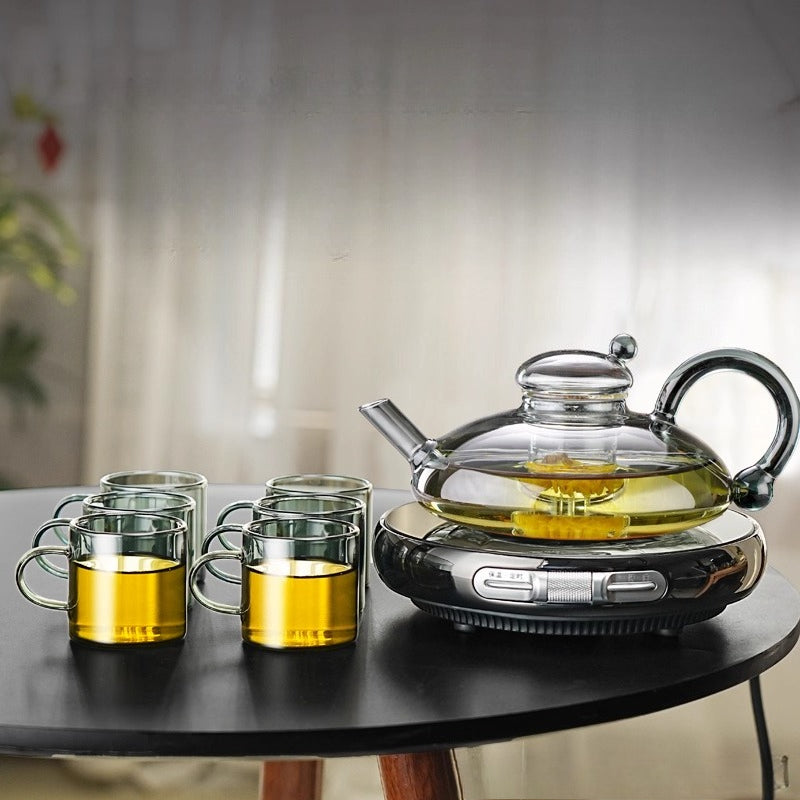 Electric household glass pot small tea stove