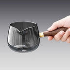 Cupvista|Glass tea water separation coffee teapot