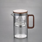 Cupvista|Portable glass heat-resistant magnetic teapot
