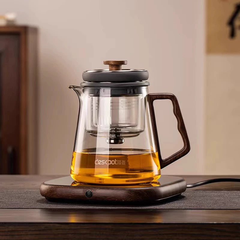 Electric heating milk insulation tea cup pad bottom