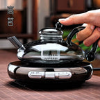 Electric household glass pot small tea stove