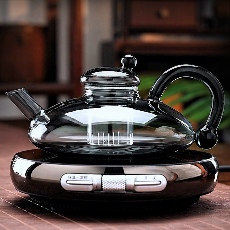 Electric household glass pot small tea stove