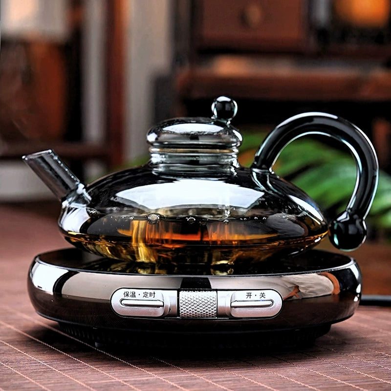 Electric household glass pot small tea stove