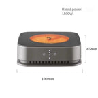 1500W electric coffee and tea countertop heating furnace