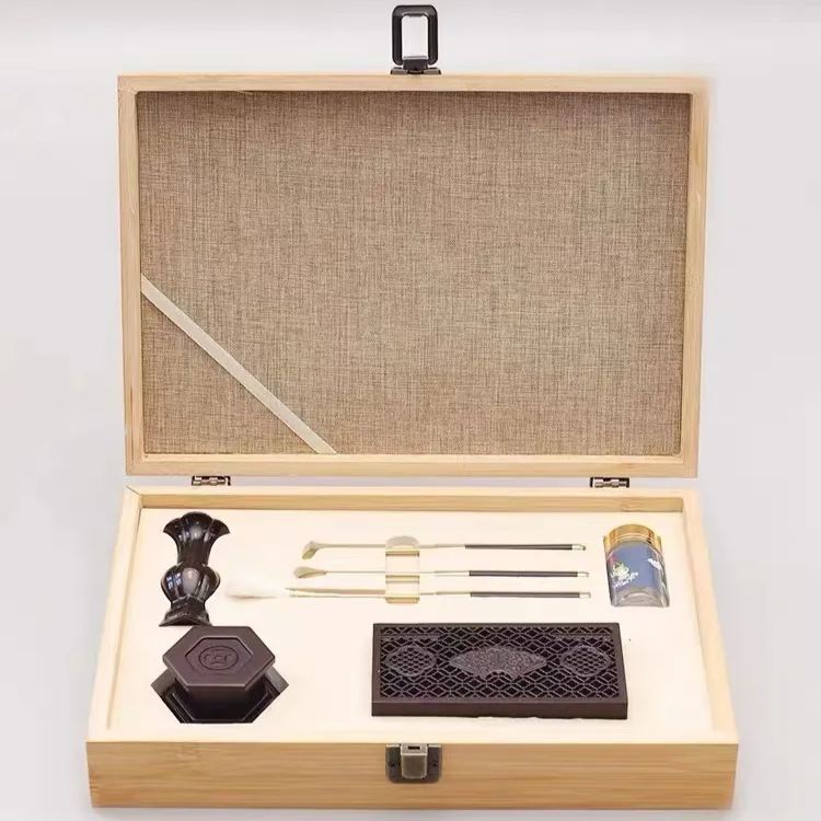 Pure copper incense burner set